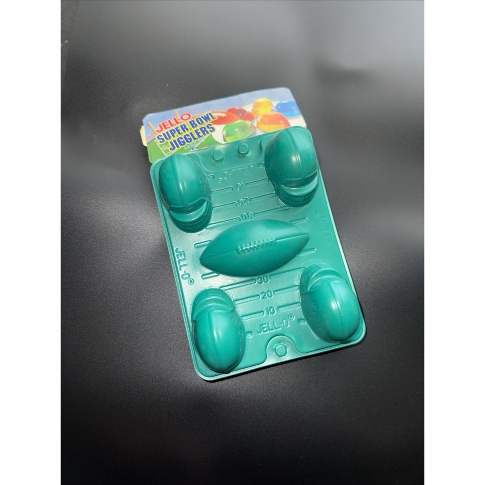 Jell-O Molds Football Super Bowl Party Jello Shots 6 Pack Vintage 90's  Sports